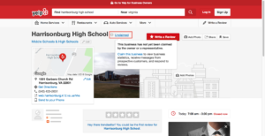 Claim Yelp Business Listing